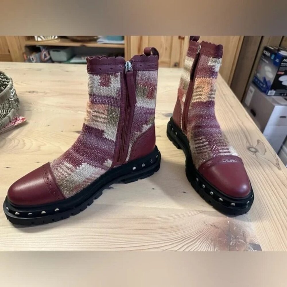 Free People Multicolor Ankle Boots